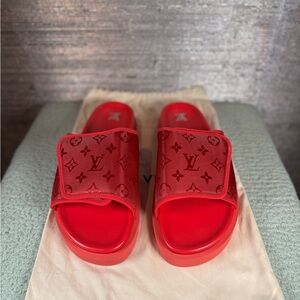 Louis Vuitton Monogram Slides